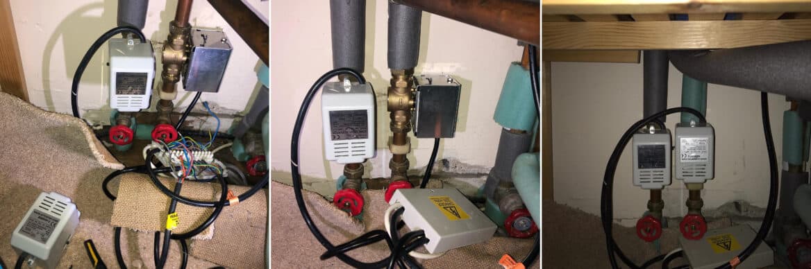 Central Heating Repair Motorised Valves Replaced