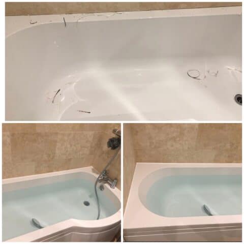 Leak Repair Replacing Silicone Seal Around A Bath