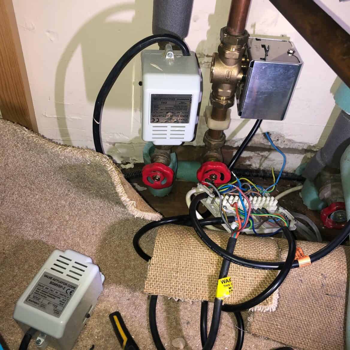 New Central Heating Motorised Valves Fitted 1