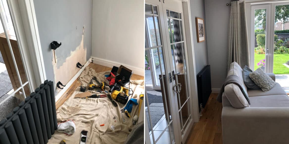 New Central Heating Radiator Install