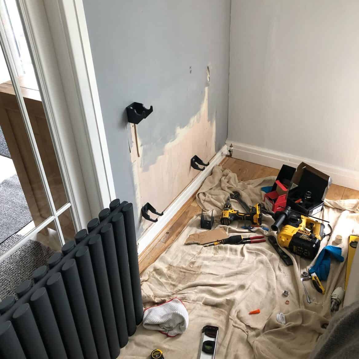 New Central Heating Radiator Install