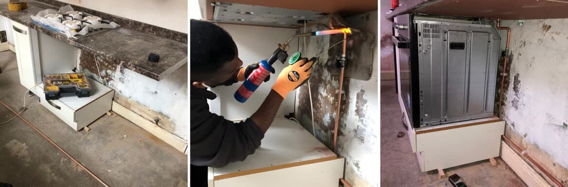 New Gas Appliance Hob And Cooker Install 5