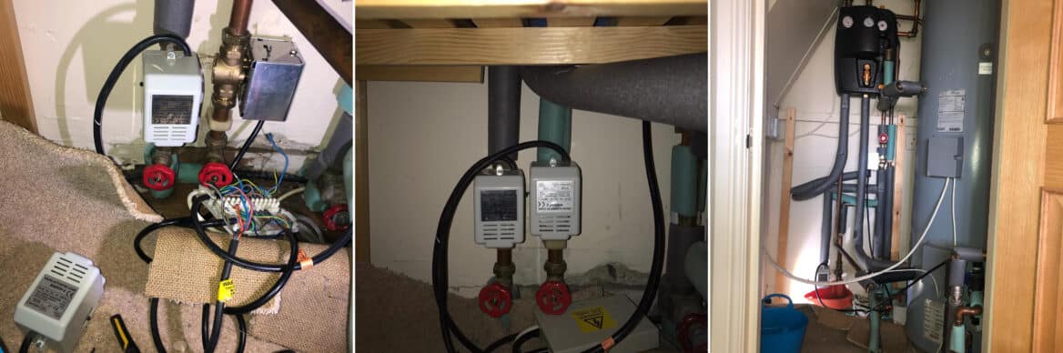 Unvented Hot Water Cylinder With Motorised Valves